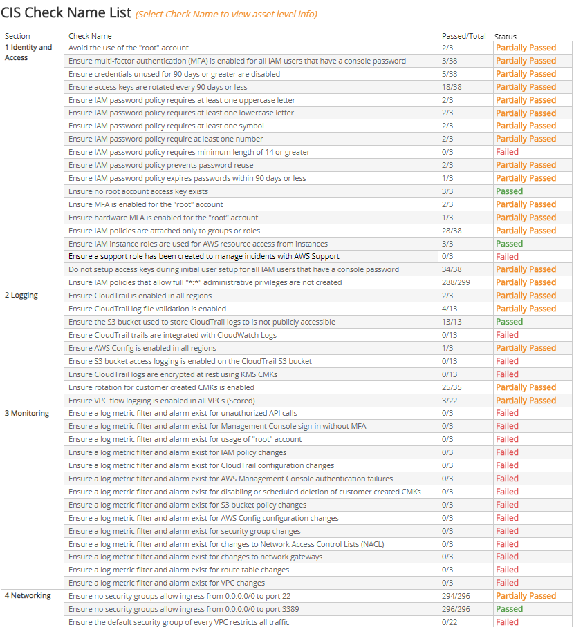 aws cis benchmark tool