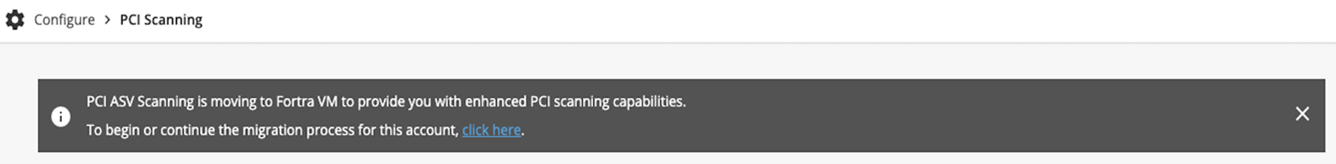 Migrate to Fortra VM for PCI ASV Scanning